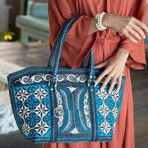 Art made with love by our Sumatran Artisans - Memetika Tote Bag